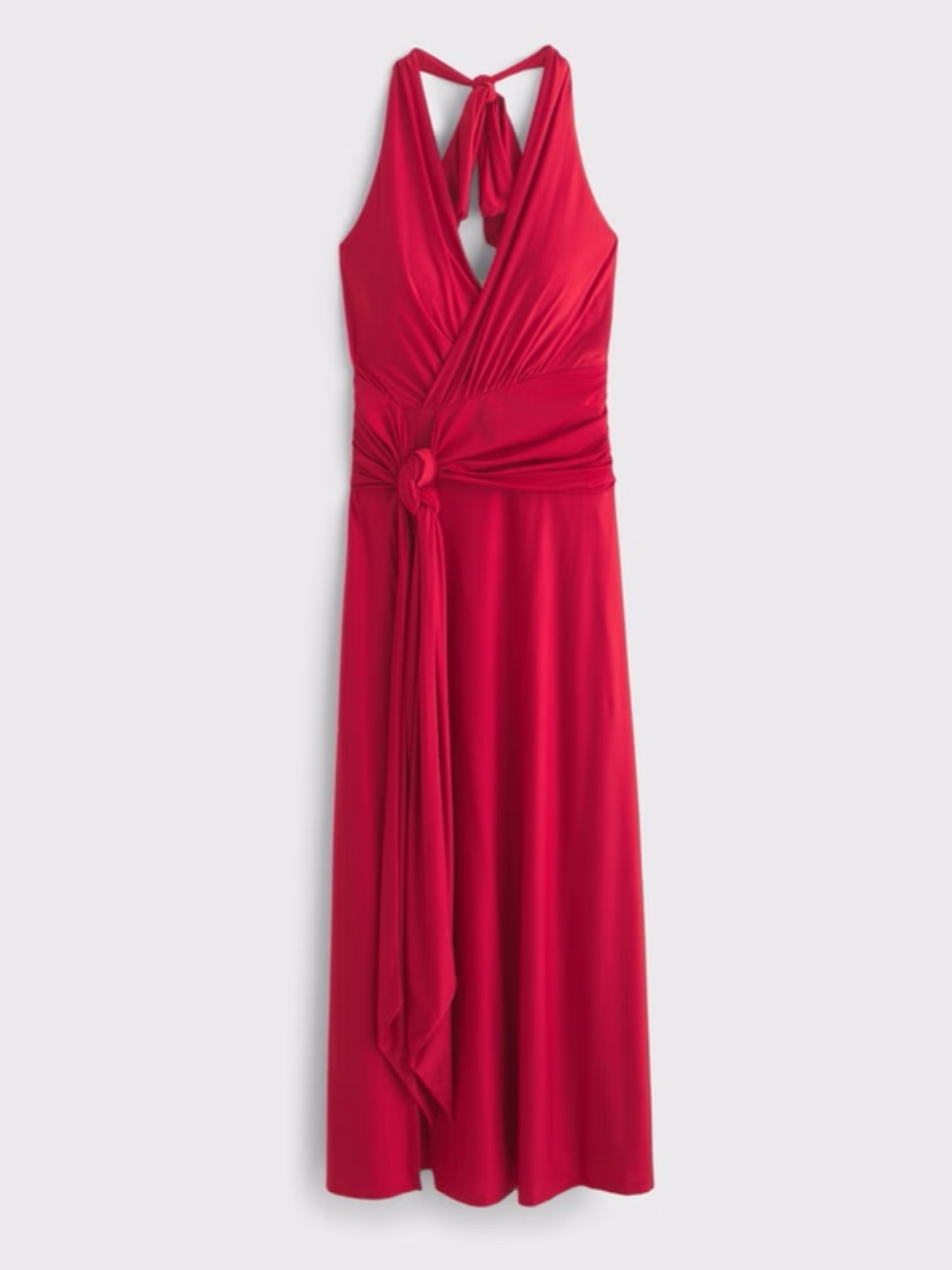 Abercrombie Knot Front Maxi Dress - L